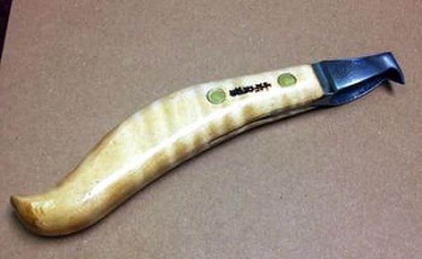 JH Forge Blacksmith's Knife - Shorty for Equine Foot Handling