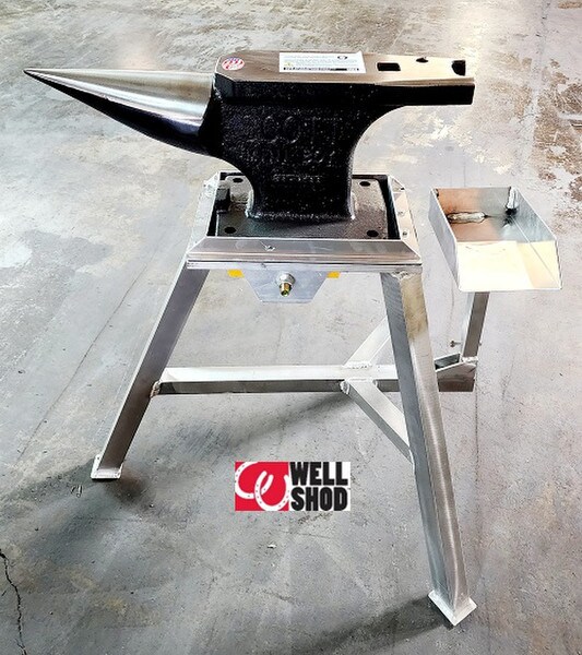 JUSTIN FRY ALUMINUM ANVIL STAND SCOTT